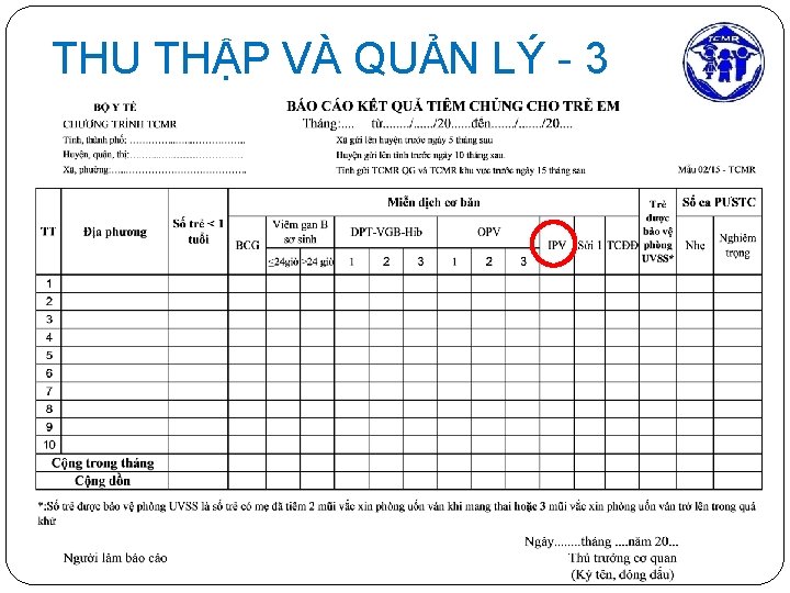 THU THẬP VÀ QUẢN LÝ - 3 