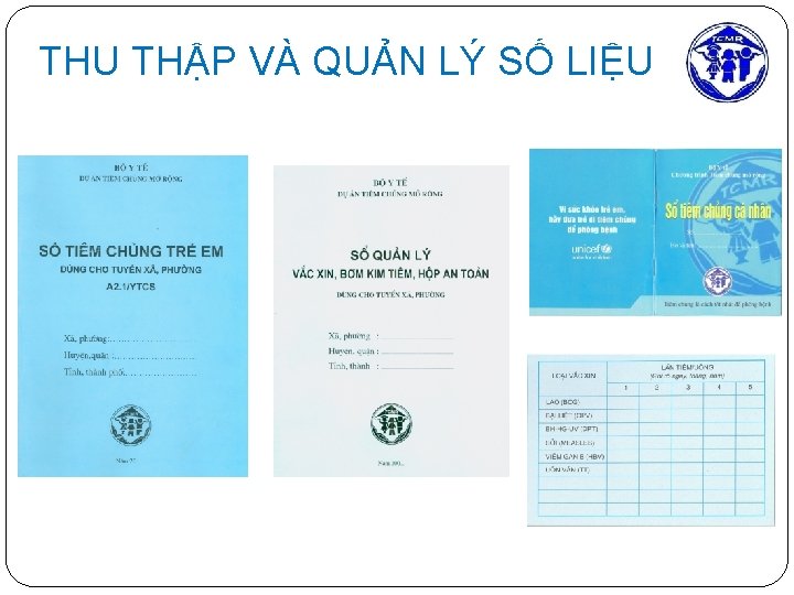 THU THẬP VÀ QUẢN LÝ SỐ LIỆU 