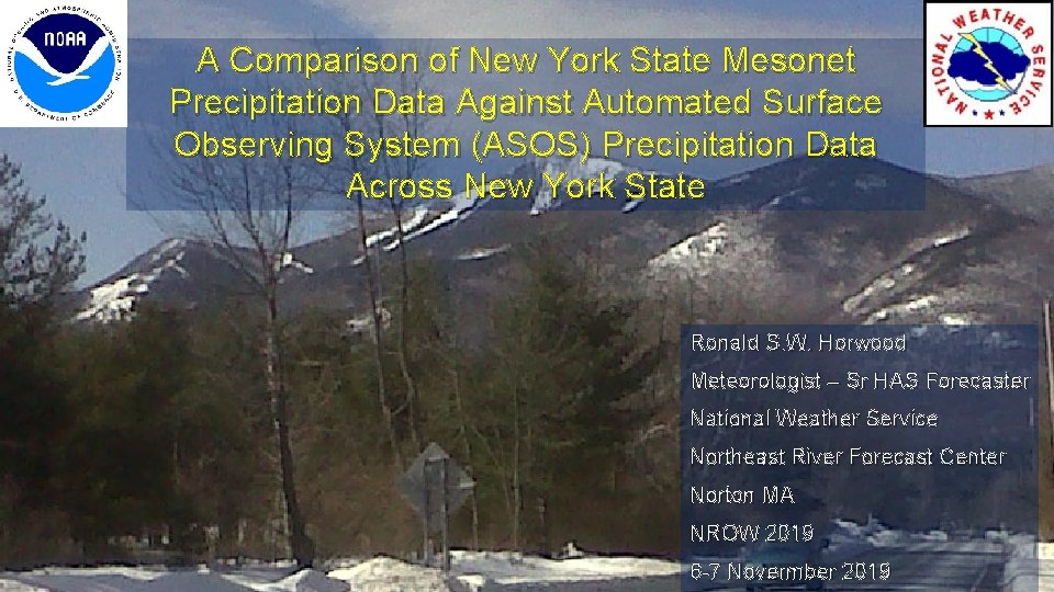 A Comparison of New York State Mesonet Precipitation Data Against Automated Surface Observing System
