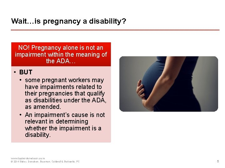 Pregnancy Discrimination Part 2 Implications of Pregnancy on