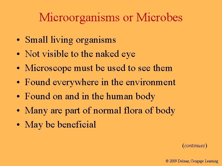 Microorganisms or Microbes • • Small living organisms Not visible to the naked eye