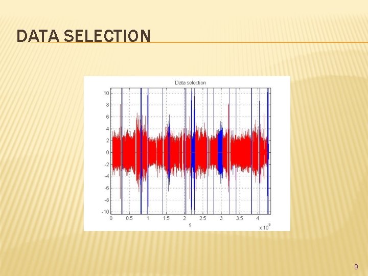 DATA SELECTION 9 