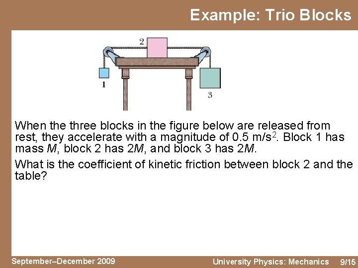 Three Block Friction Problems Lecture 9 Ch 6 Friction University Physics Mechanics