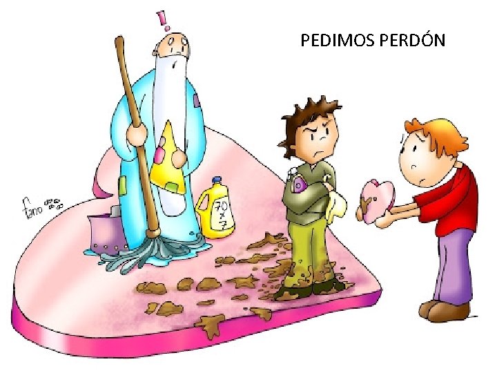 PEDIMOS PERDÓN 