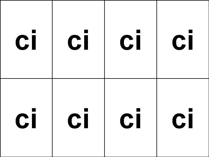 ci ci 