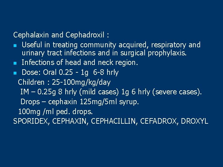 Antimicrobials In Pediatric Dentistry Dr Aruna Contents N