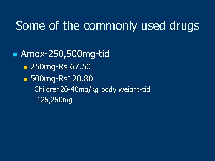 Antimicrobials In Pediatric Dentistry Dr Aruna Contents N