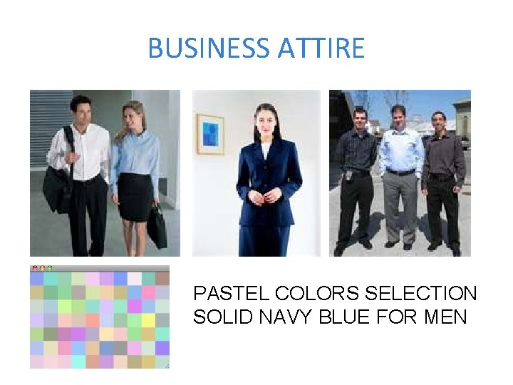 BUSINESS ATTIRE PASTEL COLORS SELECTION SOLID NAVY BLUE FOR MEN 