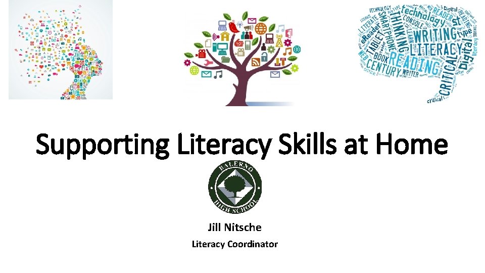 Supporting Literacy Skills at Home Jill Nitsche Literacy Coordinator 