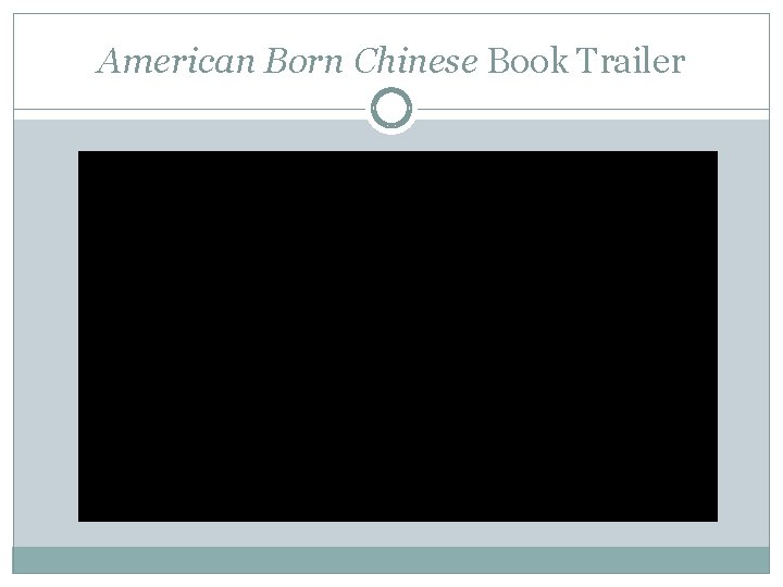 American Born Chinese Book Trailer 