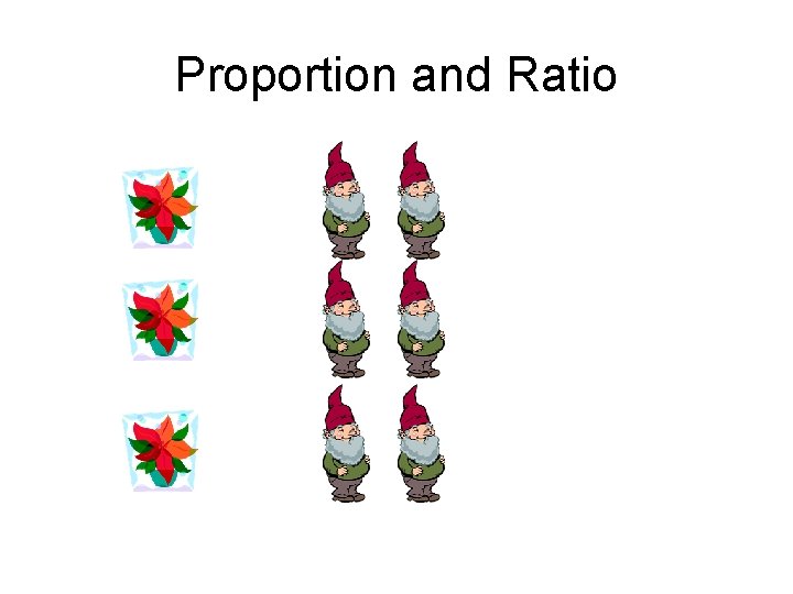 Proportion and Ratio 