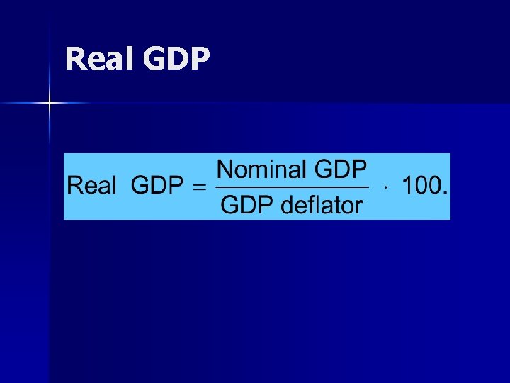 Real GDP 