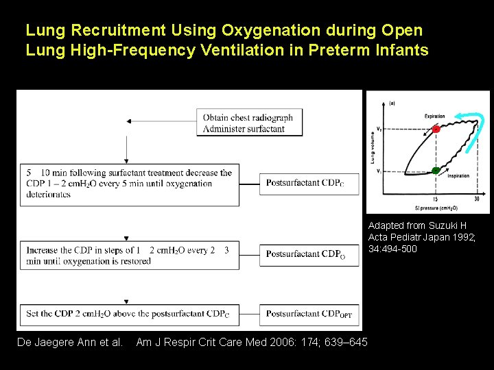 Lung Recruitment Using Oxygenation during Open Lung High-Frequency Ventilation in Preterm Infants Adapted from