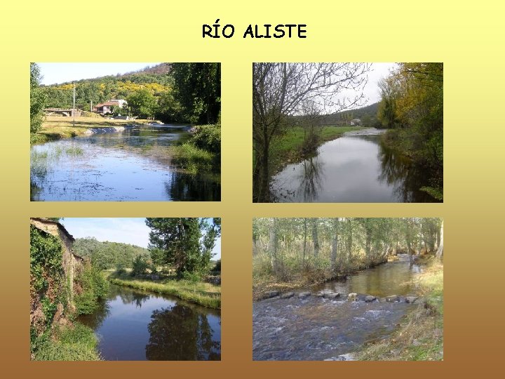 RÍO ALISTE RÍO ALISTE