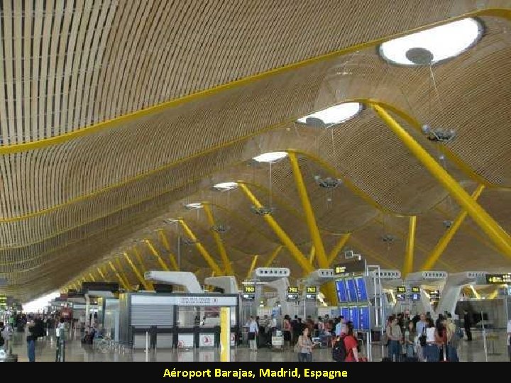 Aéroport Barajas, Madrid, Espagne 