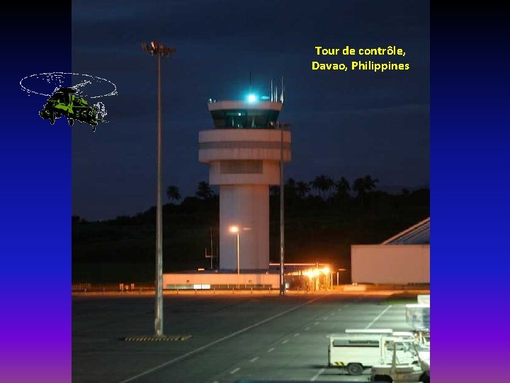 Tour de contrôle, Davao, Philippines 
