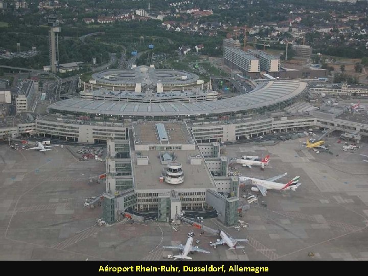 Aéroport Rhein-Ruhr, Dusseldorf, Allemagne 