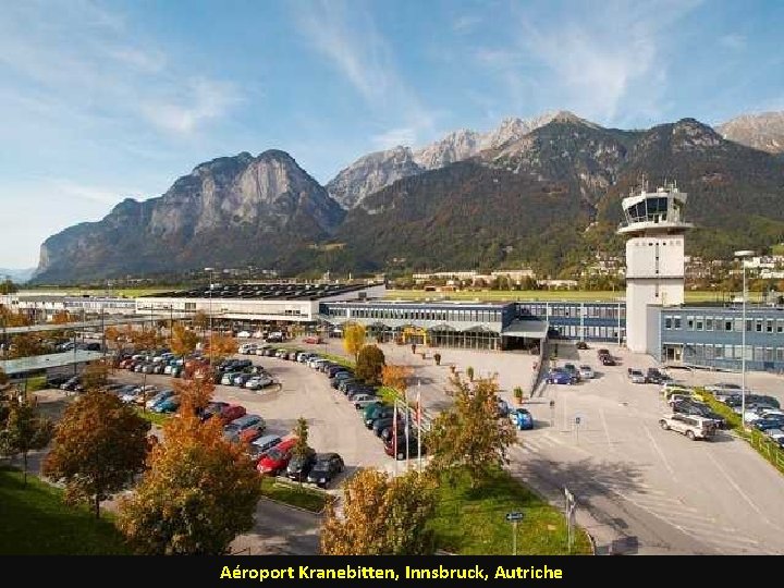 Aéroport Kranebitten, Innsbruck, Autriche 