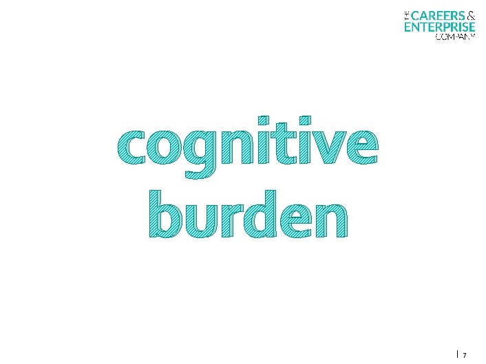 cognitive burden | 7 