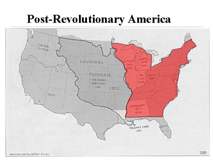 Post-Revolutionary America 