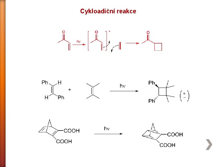 Cykloadiční reakce 