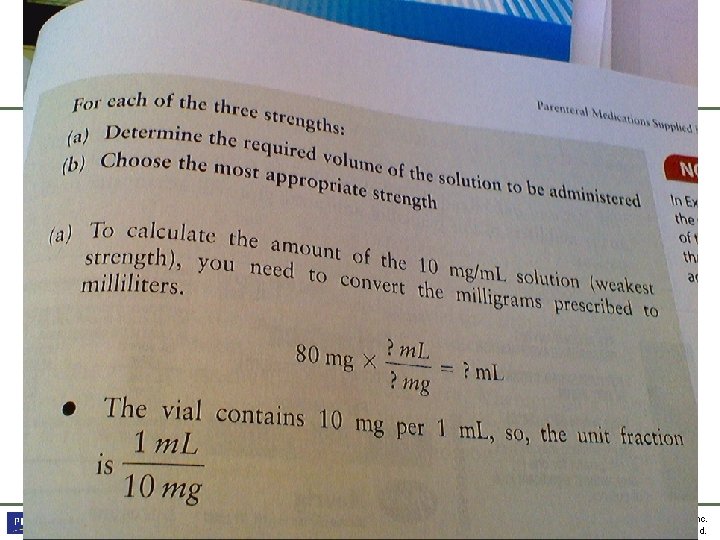 Medical Dosage Calculations: A Dimensional Analysis Approach, Tenth Edition June L. Olsen • Anthony