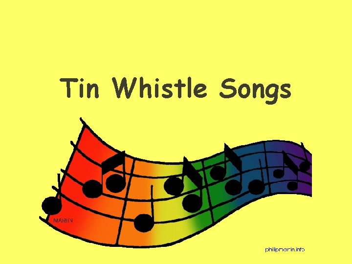 Tin Whistle Songs 