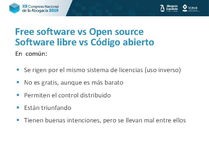 SOFTWARE LIBRE AVANZADO PARA ABOGADOS Jorge Garca Herrero