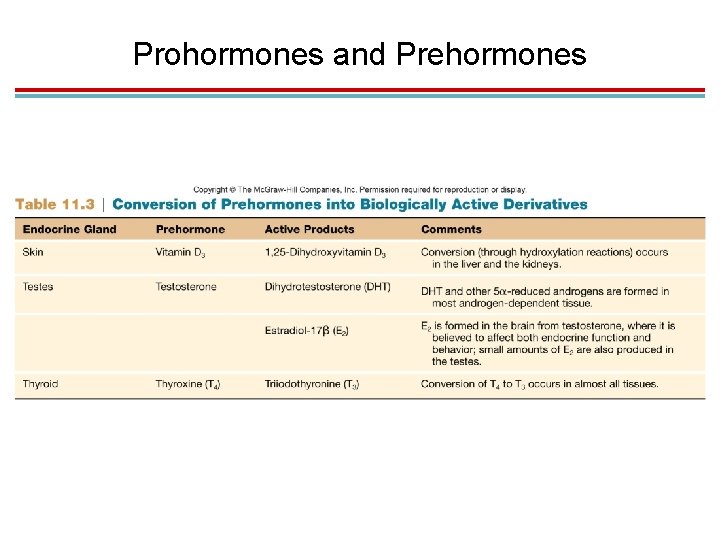 Prohormones and Prehormones 