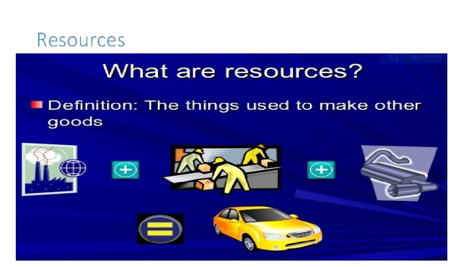 Resources 