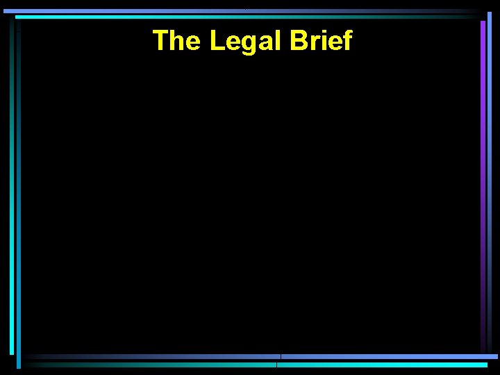 The Legal Brief 