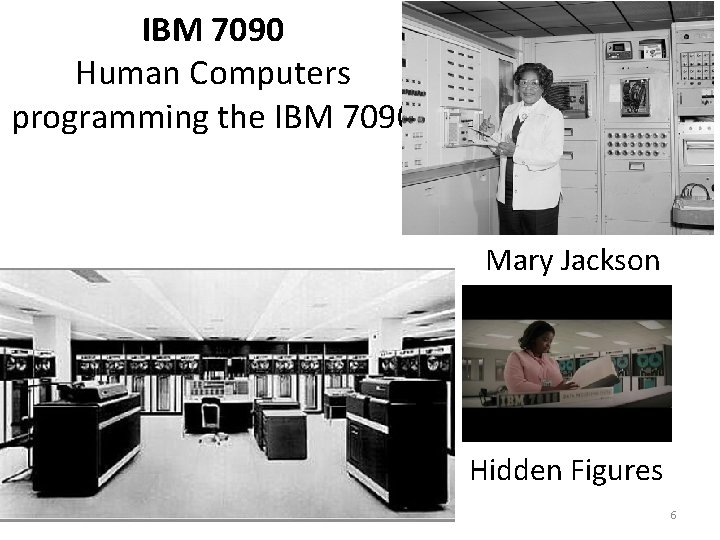 IBM 7090 Human Computers programming the IBM 7090 Mary Jackson Hidden Figures 6 