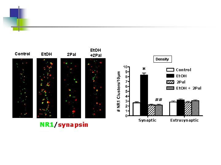 Control Et. OH 2 Pal Et. OH +2 Pal Density * Control Et. OH