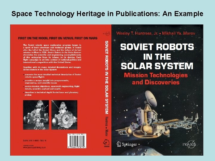 Space Technology Heritage in Publications: An Example 