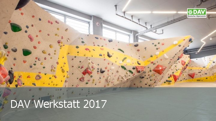 DAV Werkstatt 2017 