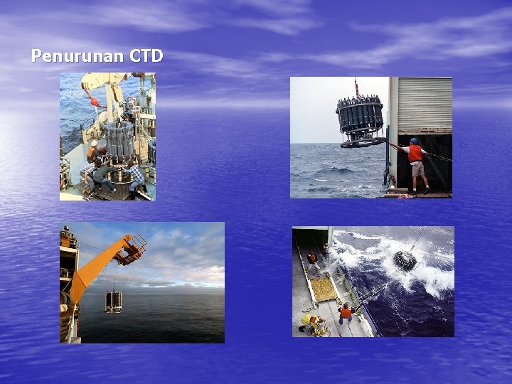 Penurunan CTD 