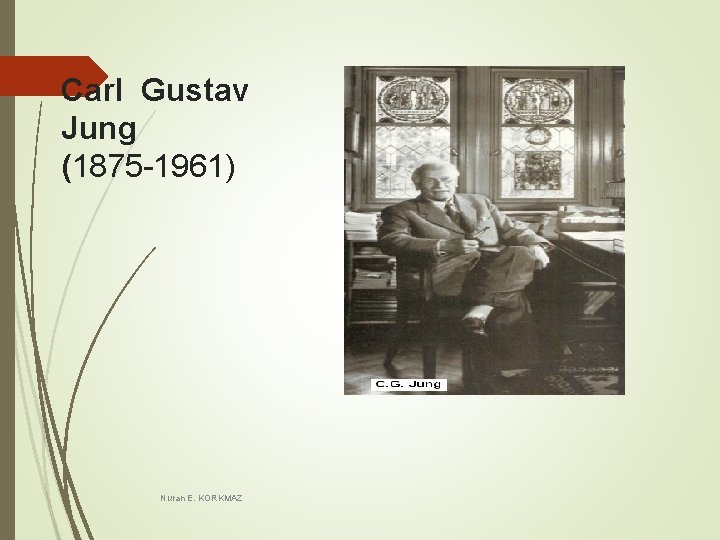 Carl Gustav Jung (1875 -1961) Nuran E. KORKMAZ Carl Gustav Jung (1875 -1961) Nuran E. KORKMAZ