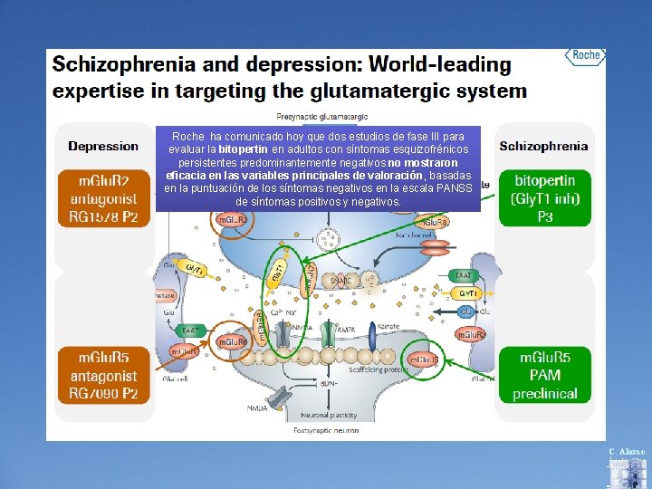 Roche ha comunicado hoy que dos estudios de fase III para evaluar la bitopertin