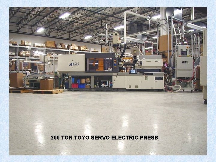 200 TON TOYO SERVO ELECTRIC PRESS 