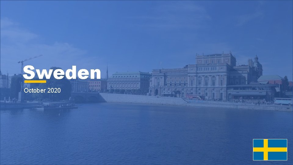 Sweden October 2020 