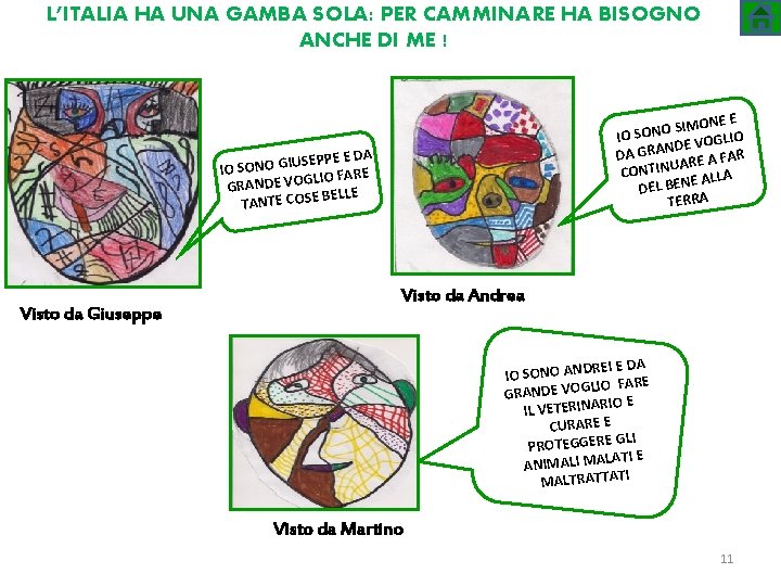 L’ITALIA HA UNA GAMBA SOLA: PER CAMMINARE HA BISOGNO ANCHE DI ME ! MONE
