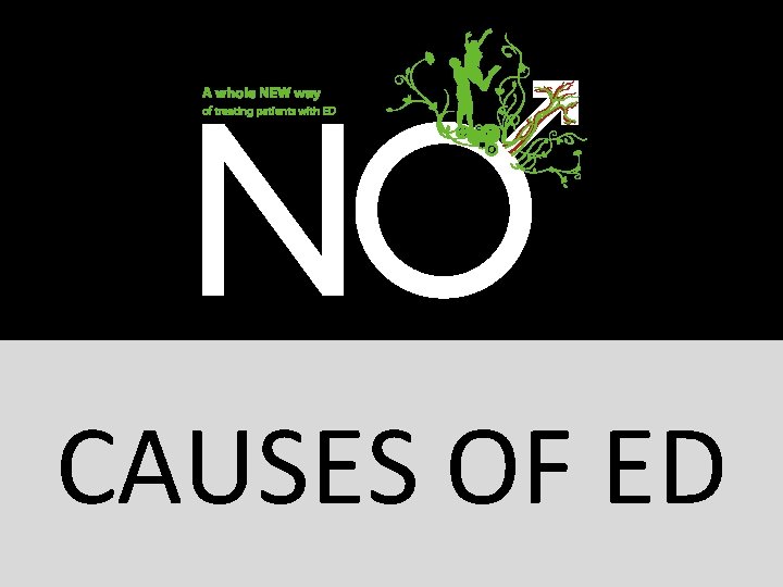 CAUSES OF ED CAUSES OF ED