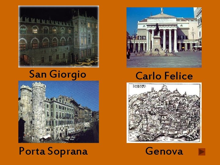 San Giorgio Porta Soprana Carlo Felice Genova 