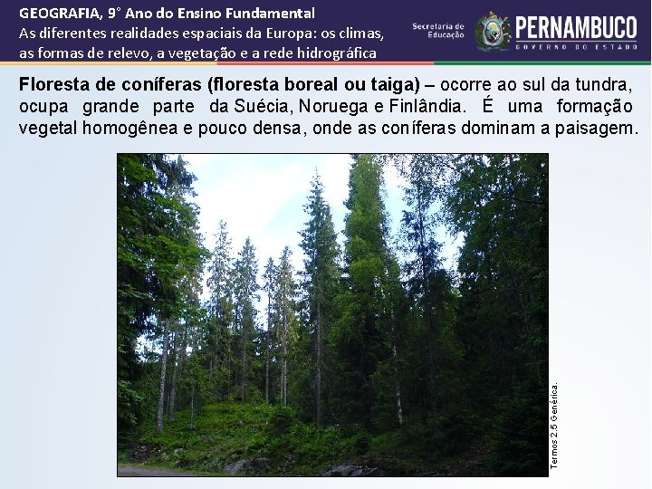 GEOGRAFIA, 9° Ano do Ensino Fundamental As diferentes realidades espaciais da Europa: os climas,