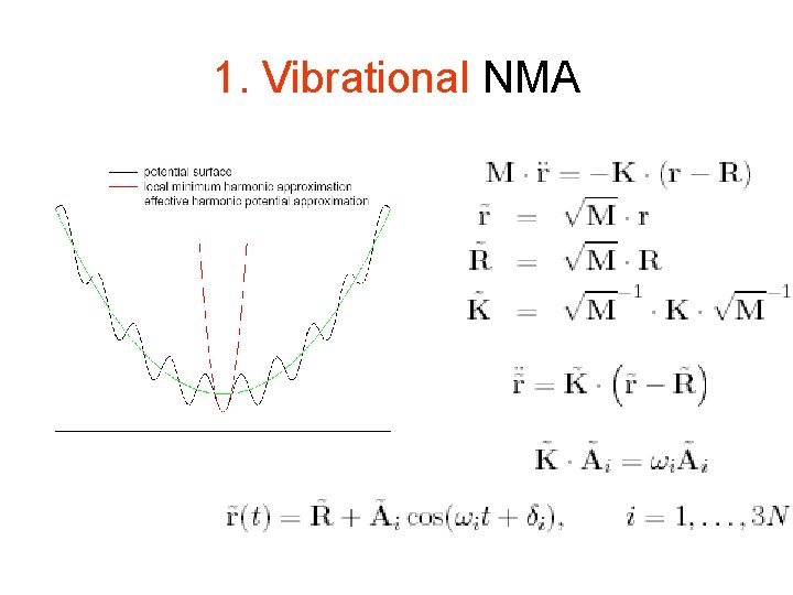 1. Vibrational NMA 