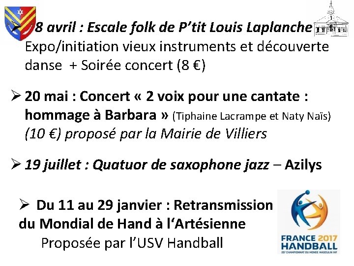 Ø 8 avril : Escale folk de P’tit Louis Laplanche Expo/initiation vieux instruments et