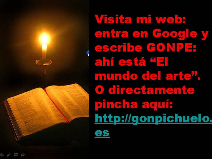 Visita mi web: entra en Google y escribe GONPE: ahí está “El mundo del Visita mi web: entra en Google y escribe GONPE: ahí está “El mundo del