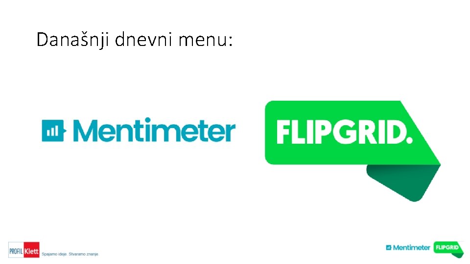 Današnji dnevni menu: 