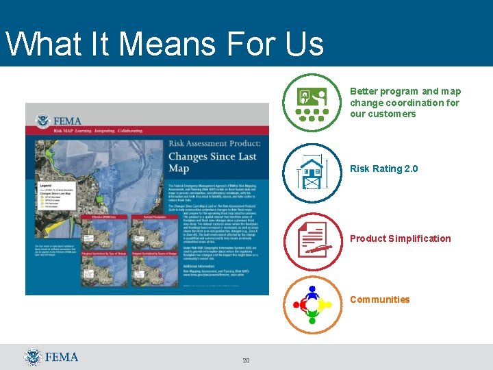 What It Means For Us Better program and map change coordination for our customers