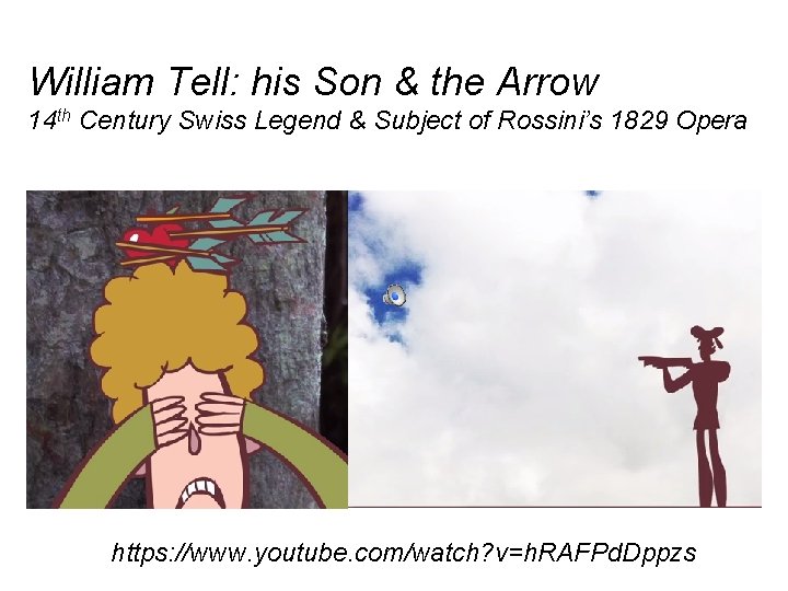 William Tell: his Son & the Arrow 14 th Century Swiss Legend & Subject
